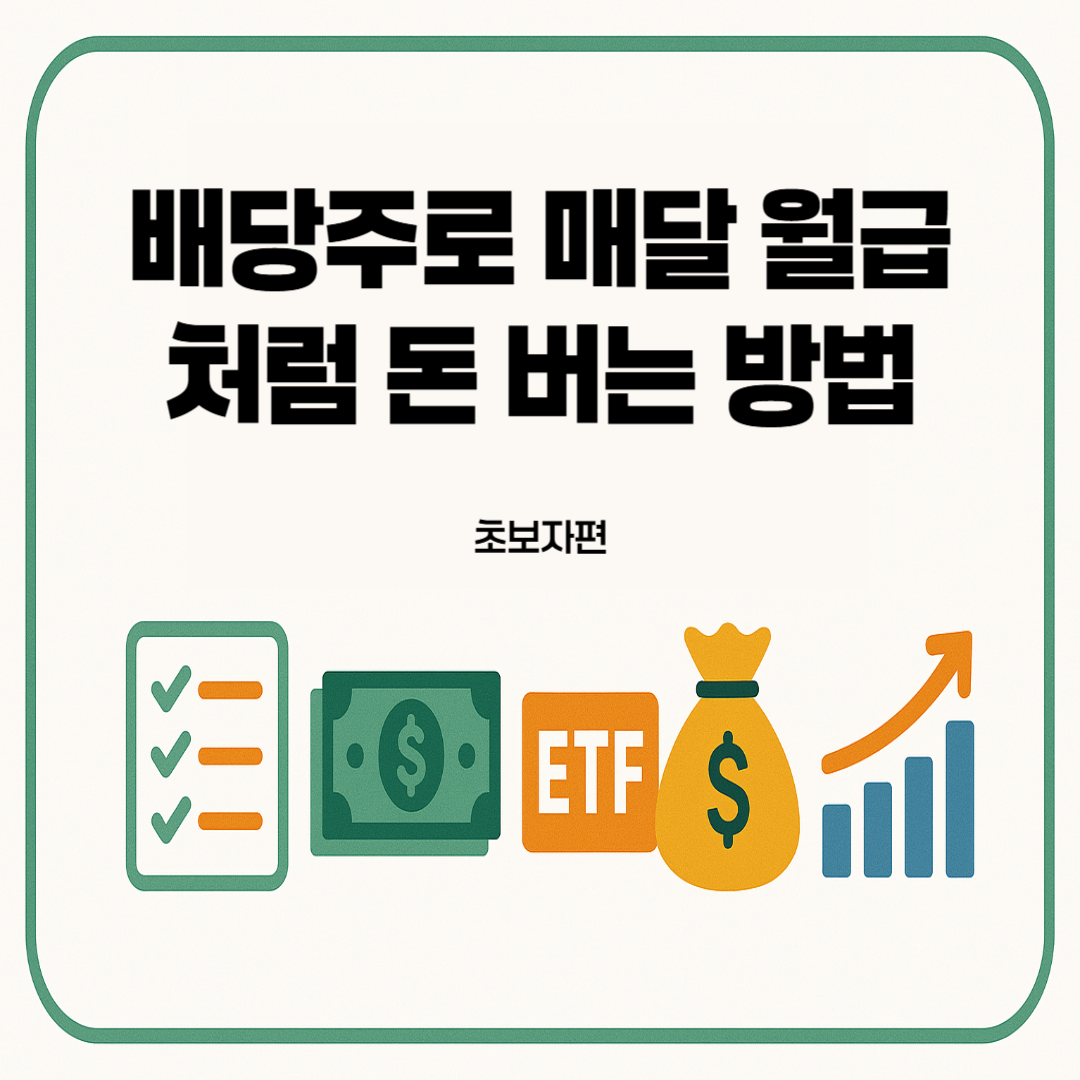 배당주로-매달-월급처럼-돈-버는-방법