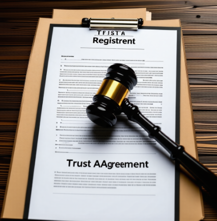 신탁등기 서류 이미지