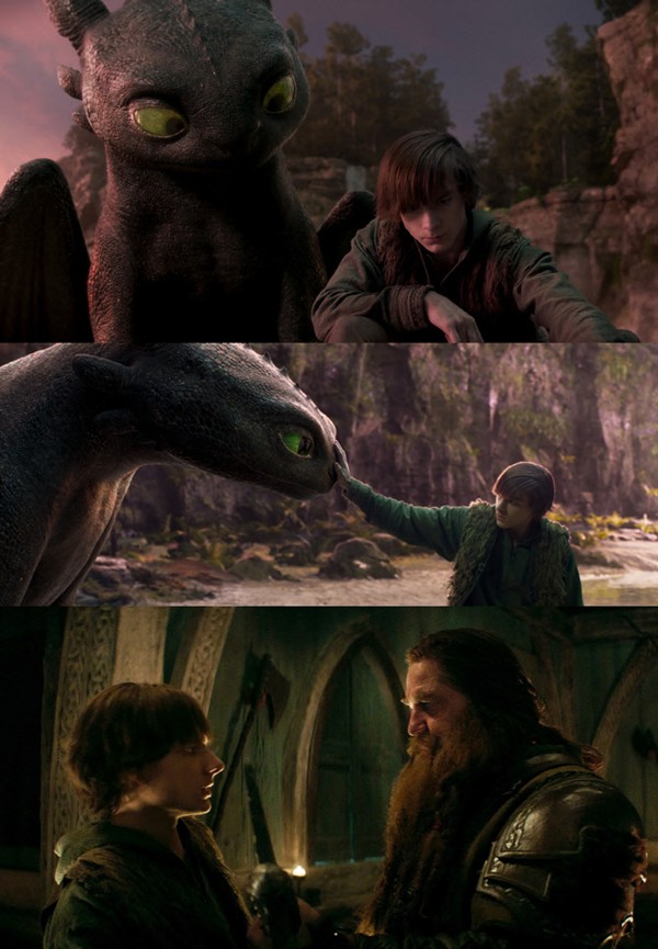 드레곤 길들이기 장면들