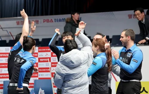 PBA 팀리그 5라운드 - 1일차, 휴온스 짜릿한 역전승! [경기 일정 결과 순위]