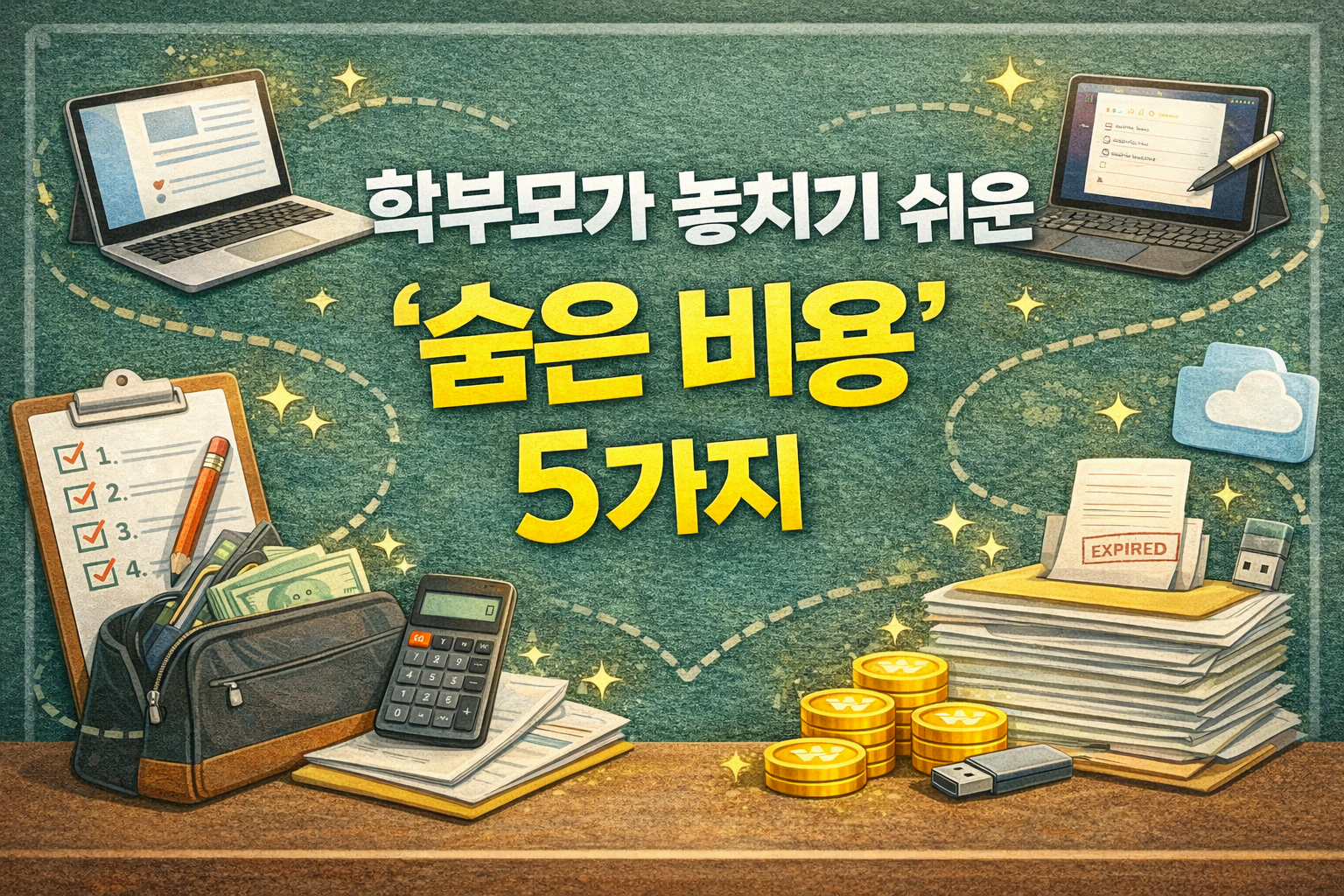 학부모가 놓치기 쉬운 “숨은 비용” 5가지