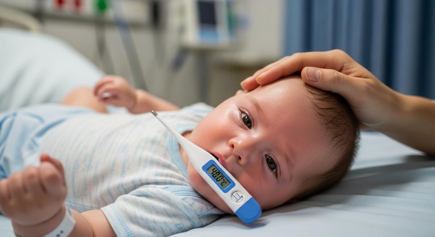 아기 열 40도 응급실