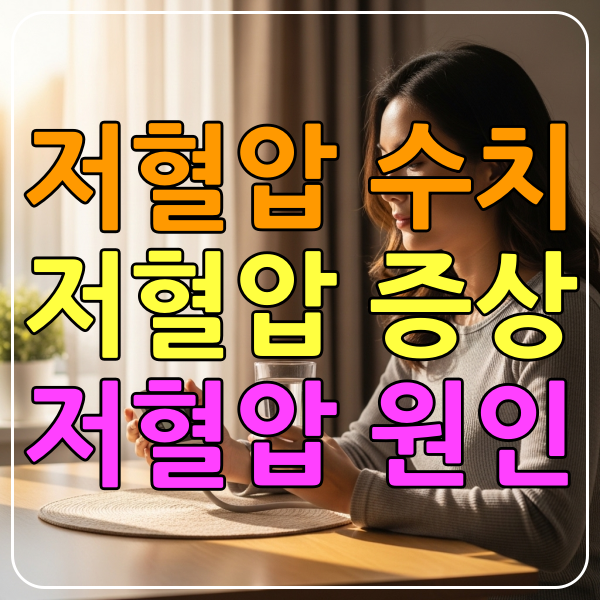 저혈압