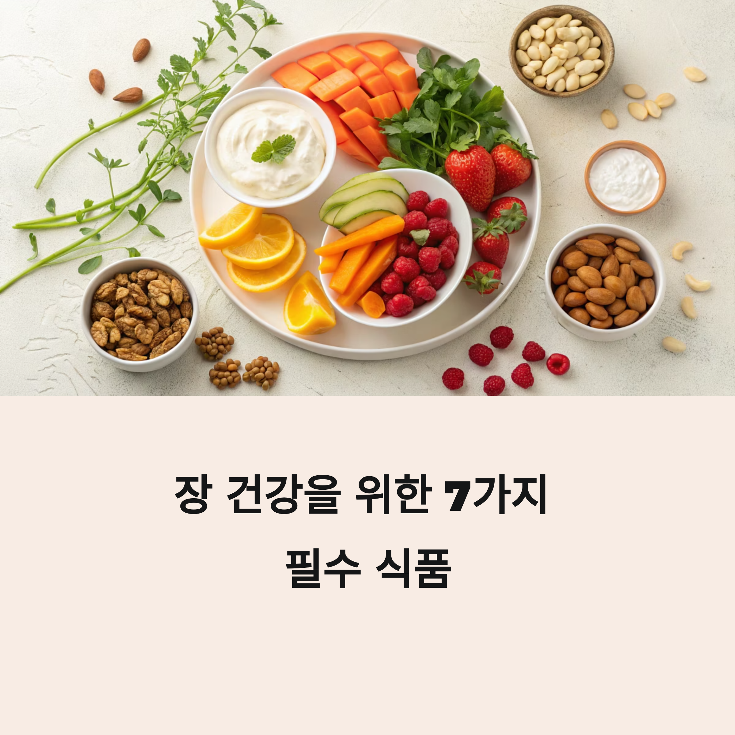 장건강에 필수 식품