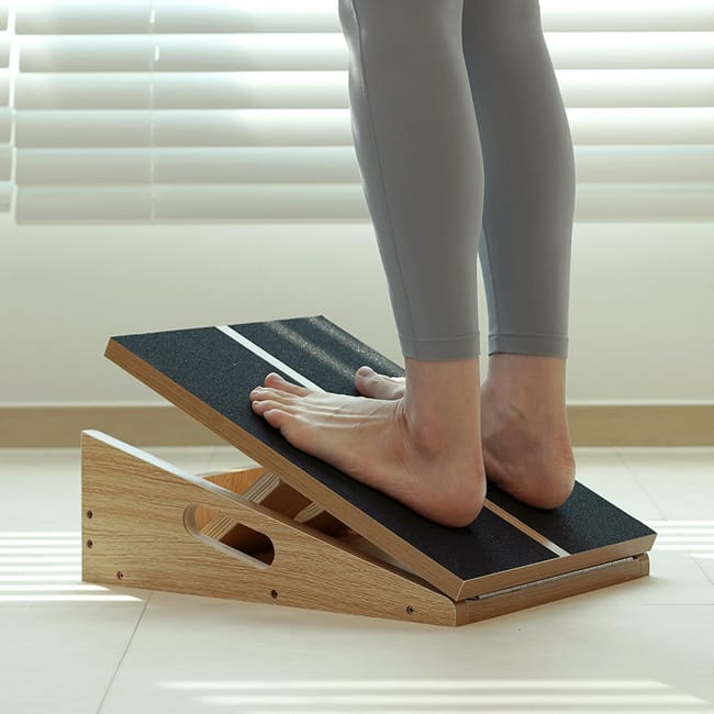 스트레칭 보드 고르는법 원목 플라스틱 소재 비교