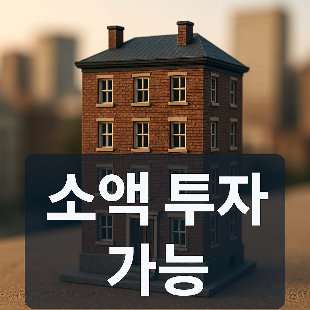 소액 부동산 공동투자
