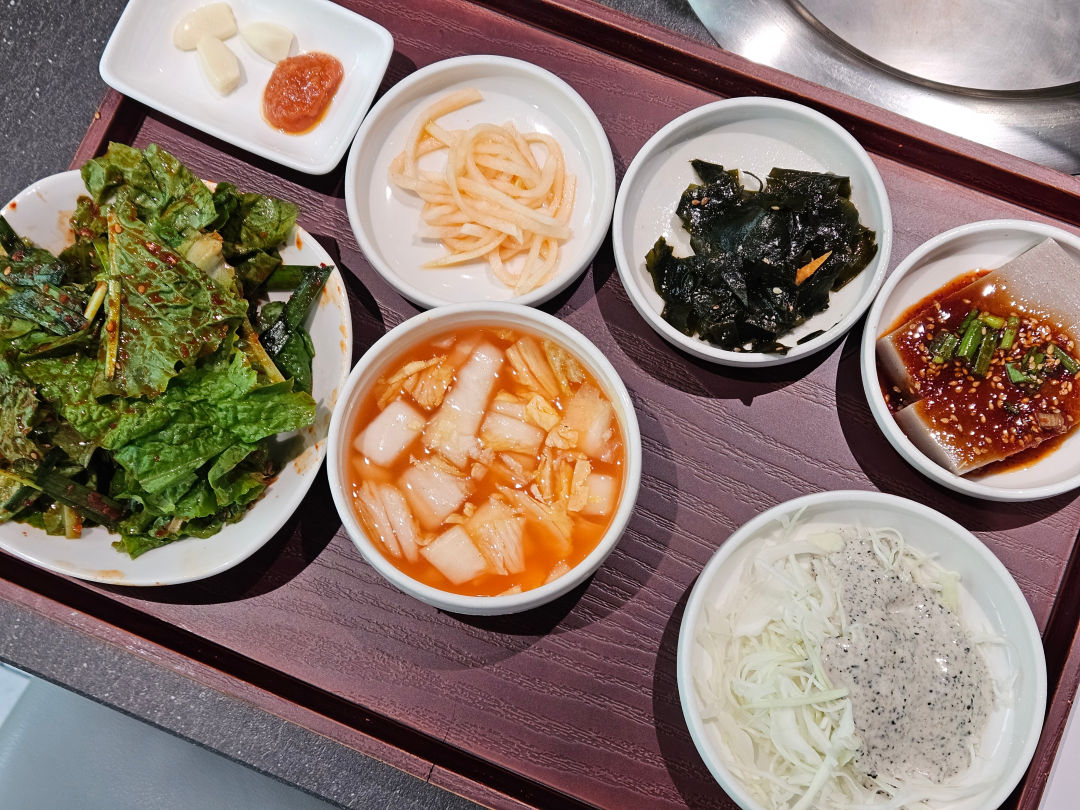 해운대 암소갈비집 밑반찬