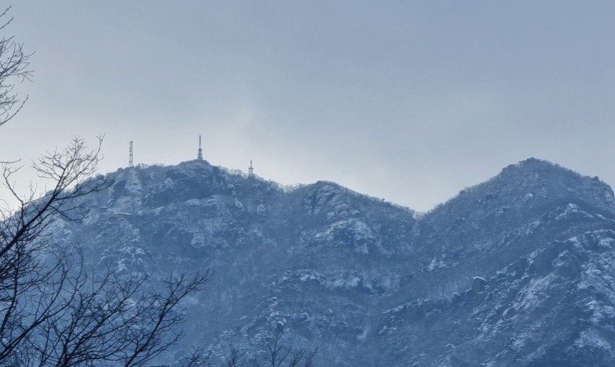 대한민국 1호 도립공원 구미 금오산 정상 현월봉과 약사암, 대혜폭포 겨울정취