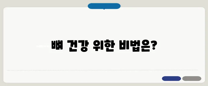 칼슘 많은 음식 뼈 건강에 매일 챙겨야 할 식단