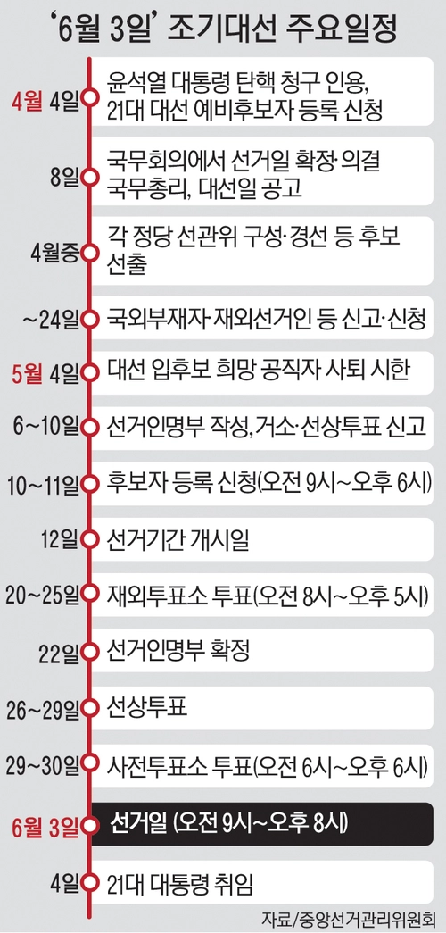 대선 입후보