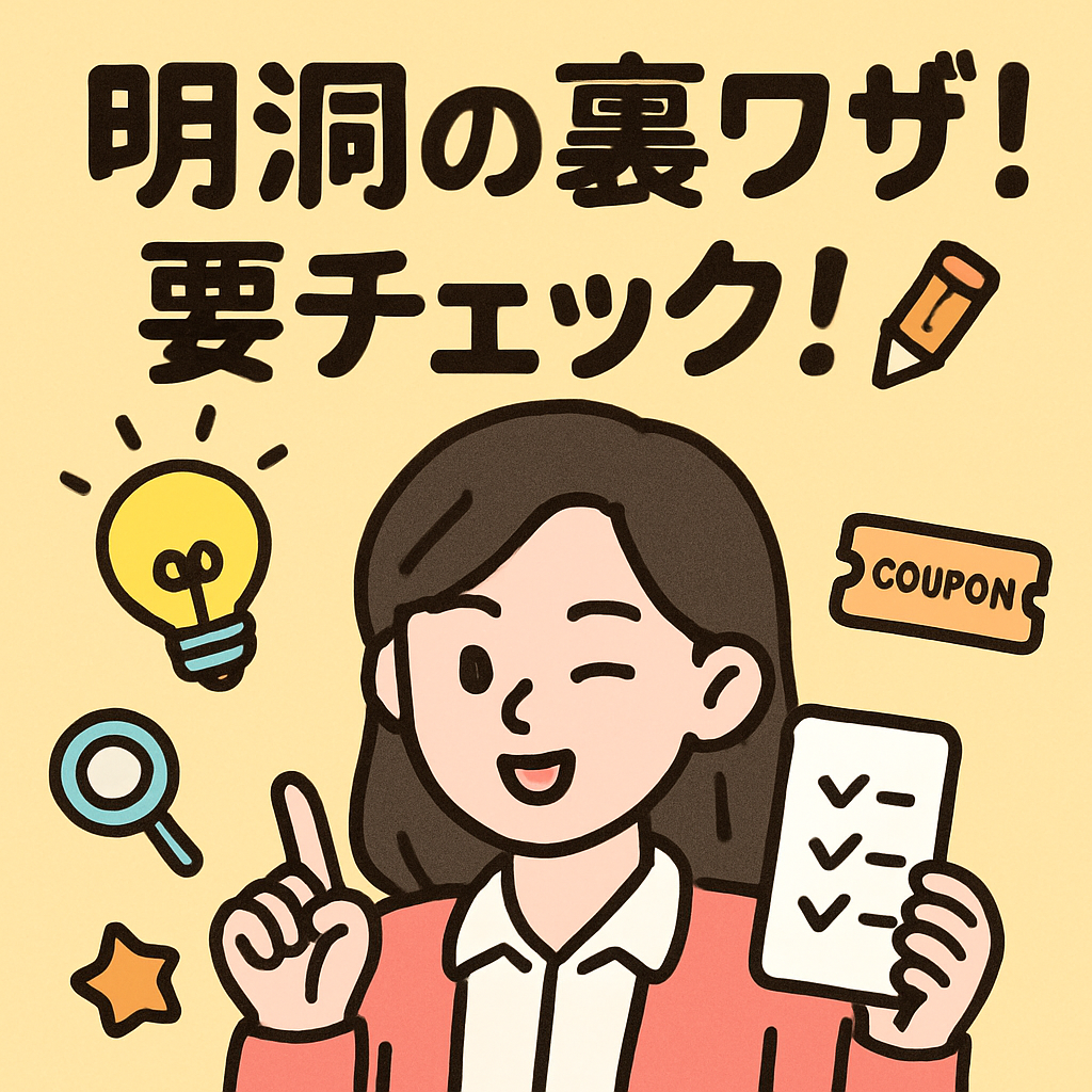 明洞の裏ワザ!要チェック!📝