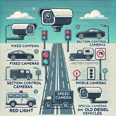 단속카메라 종류별 특징과 원리: 벌금 폭탄 피하는 똑똑한 운전 팁