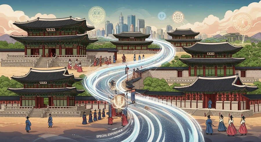 서울 5대 궁궐:"경복궁, 창덕궁, 덕수궁, 창경궁, 경희궁" 조선의 역사와 아름다움을 걷다