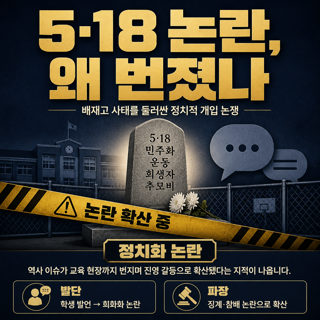 5&middot;18 논란, 왜 번졌나