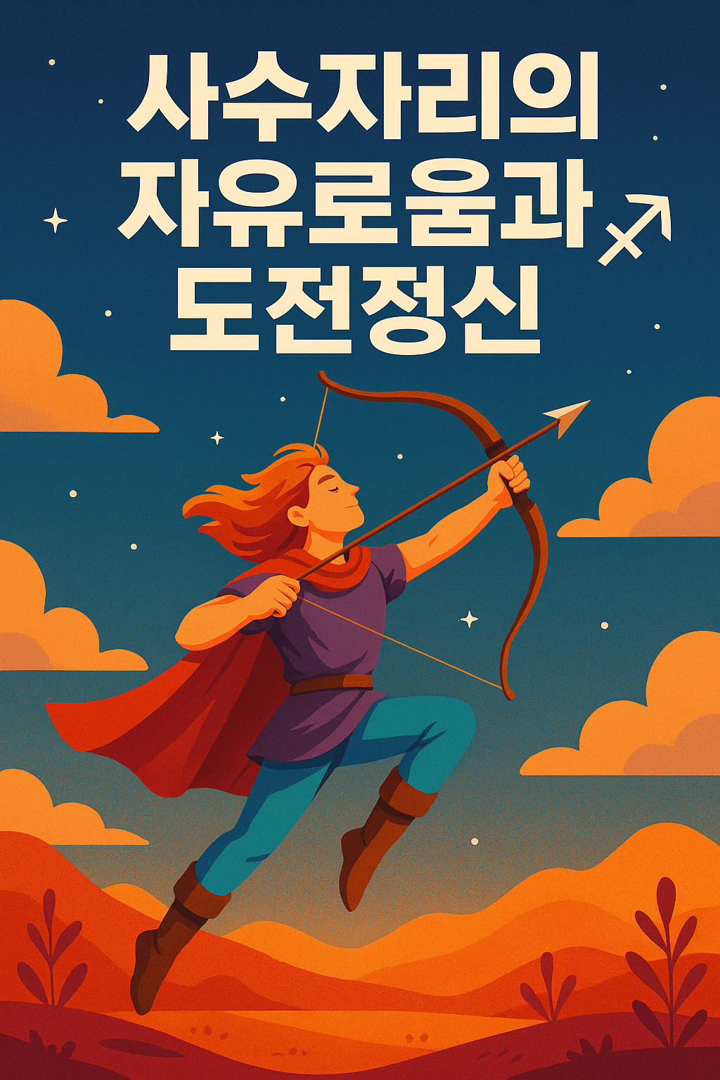 사수자리의 자유로움과 도전정신