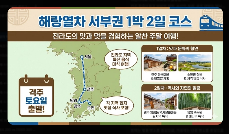 해랑열차 예약 방법 [2026년 최신] 객실별 가격 비교 및 예약 성공 실전 팁