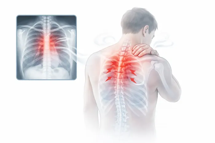 등 통증이 의심되는 병