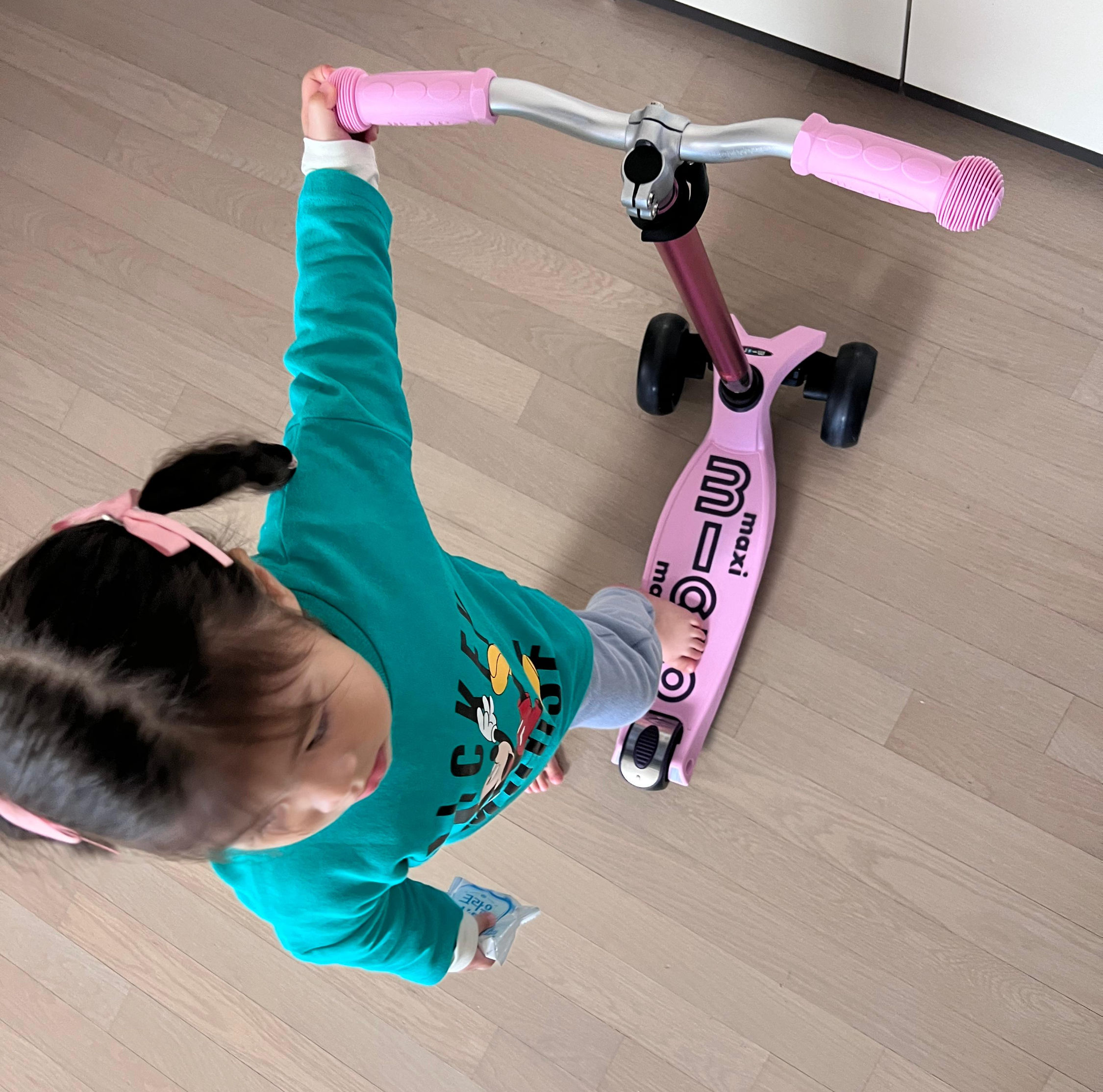 마이크로 킥보드 맥시 t 프로 디럭스 로즈