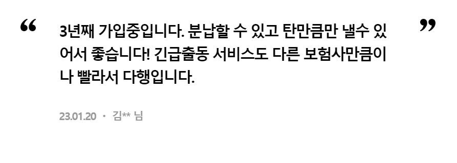 캐롯퍼마일 자동차보험