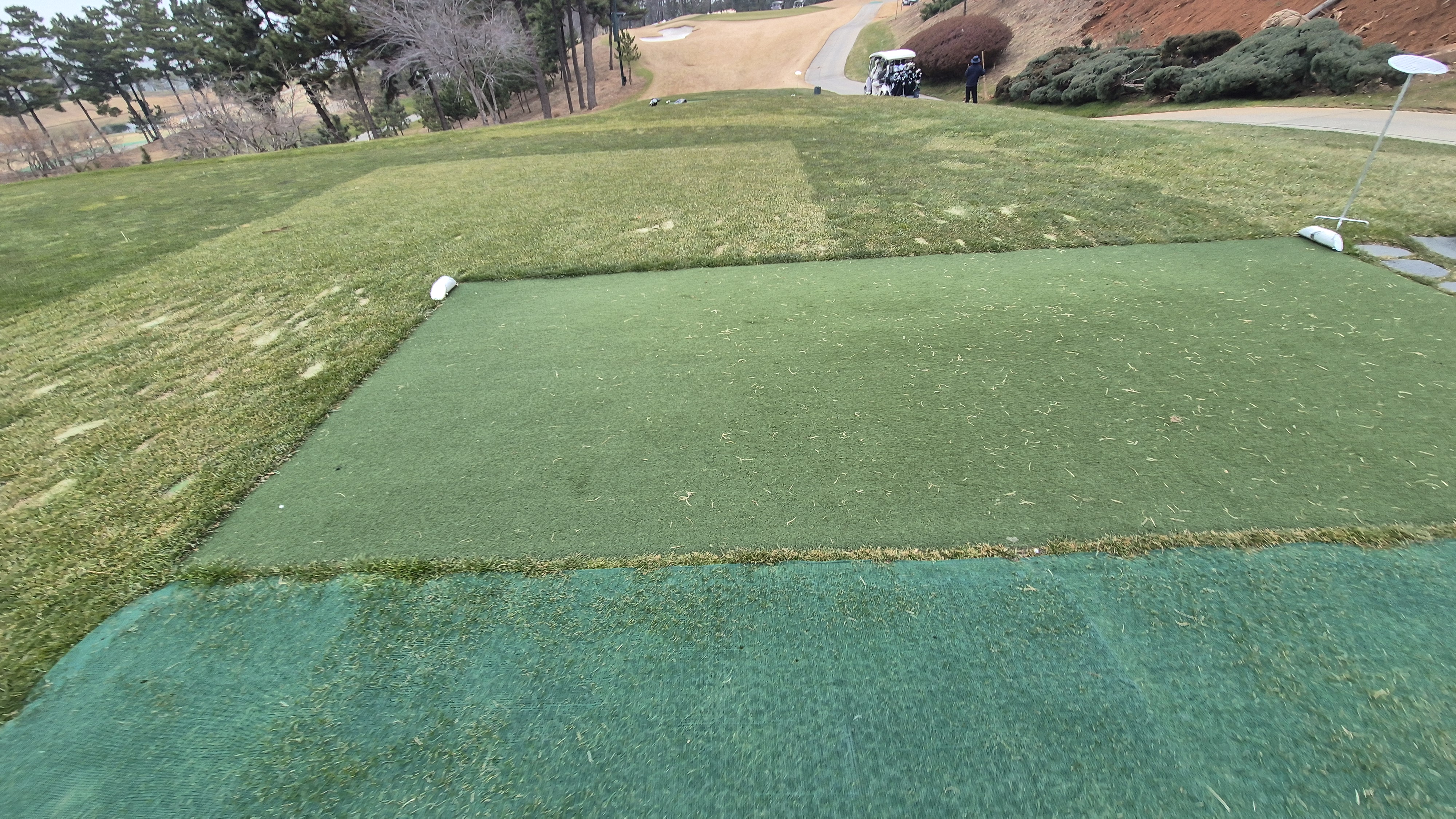 더헤븐cc 사우스-웨스트 코스 티잉구역 상태