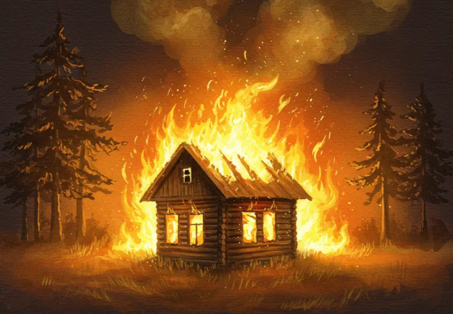 불에 타는 집 꿈 해몽