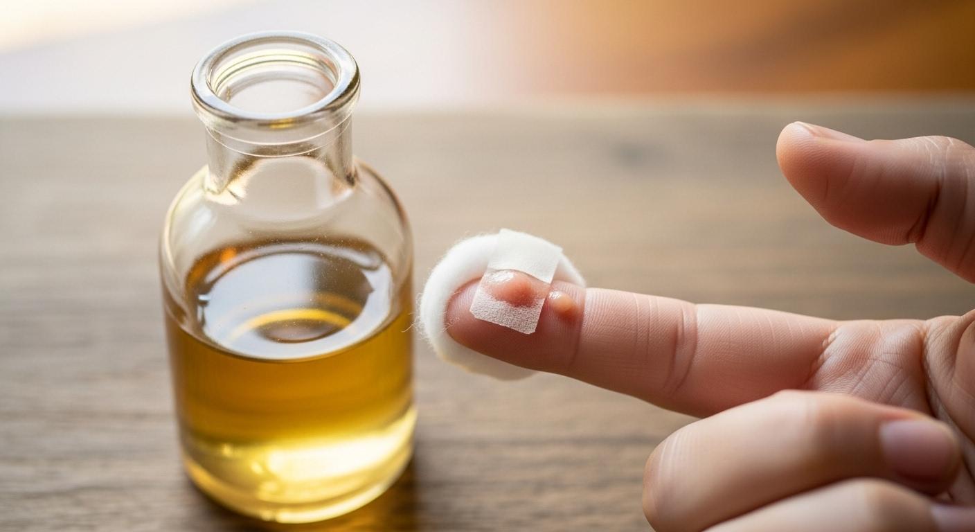 식초로 검버섯 없애는 방법