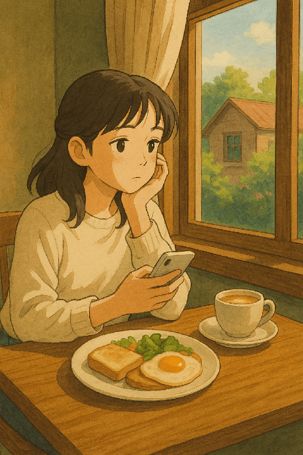 감성 SNS와 학업 스트레스 사이, 23세 김민서 씨의 카페 혼밥 라이프