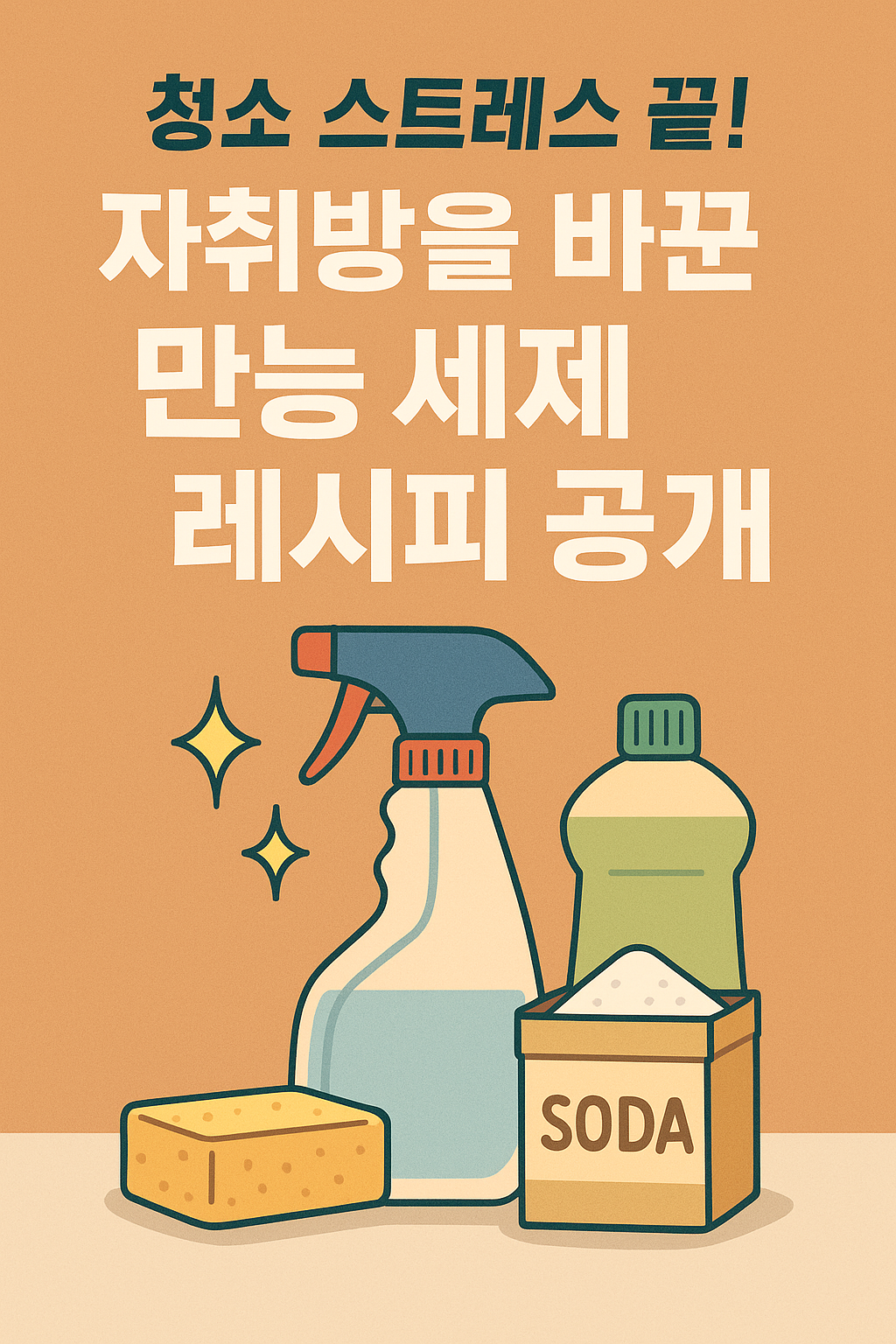 천원으로 만드는 만능 세제