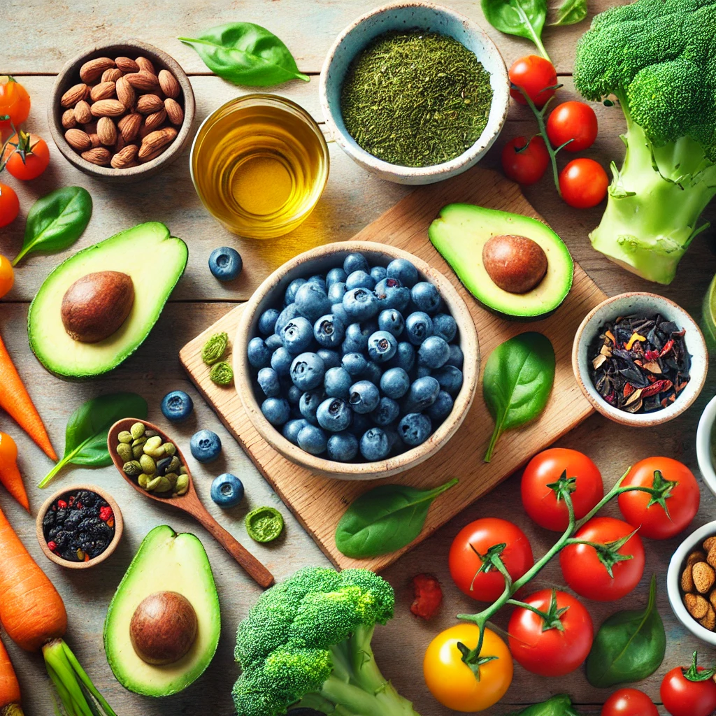 항산화 식품 이미지