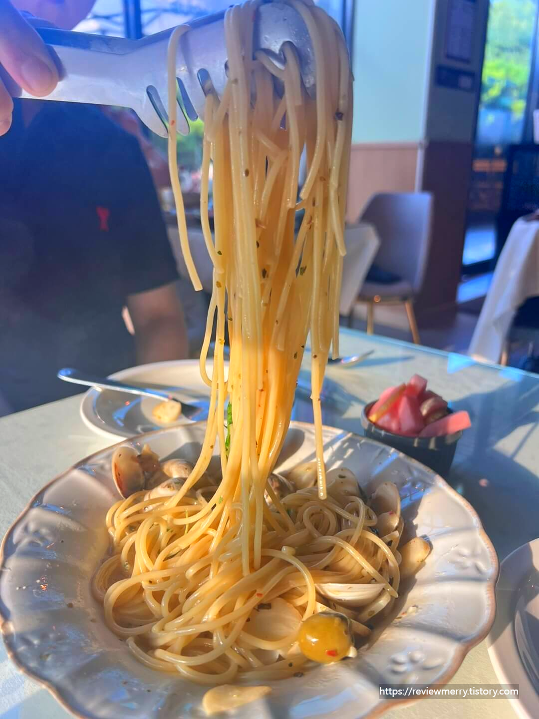 파스타 면 사진