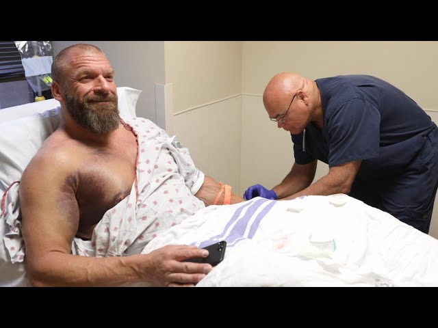 트리플 H: 심장 수술 후 회복 중