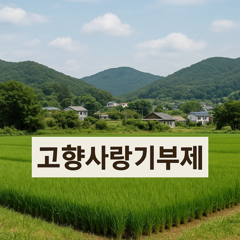 고향사랑기부제
