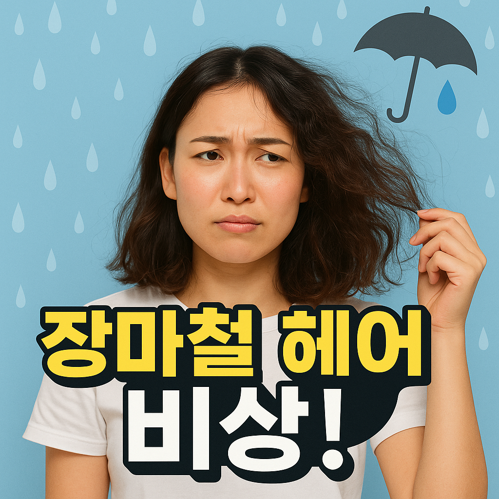 장마철 헤어 관리법