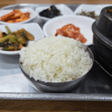 단양식당 고봉밥