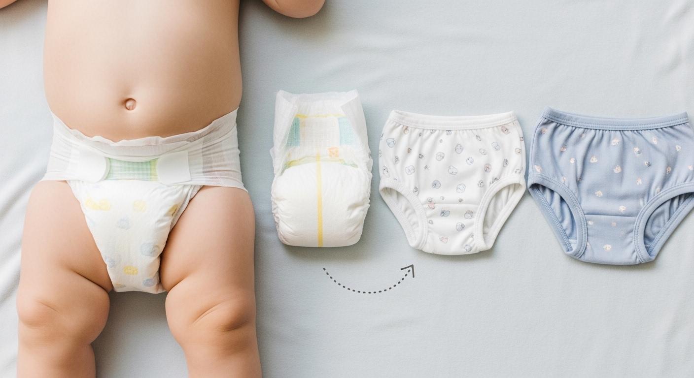 기저귀 3단계 팬티