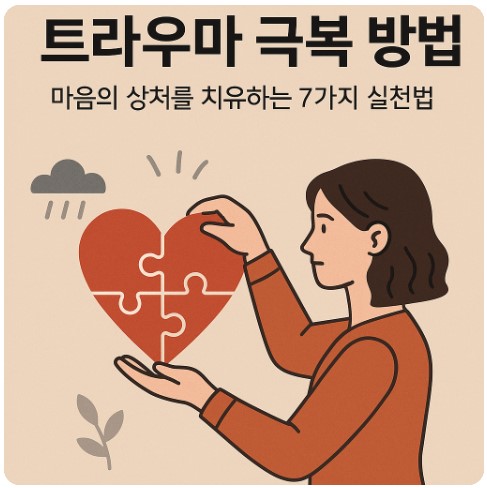 트라우마 극복 방법