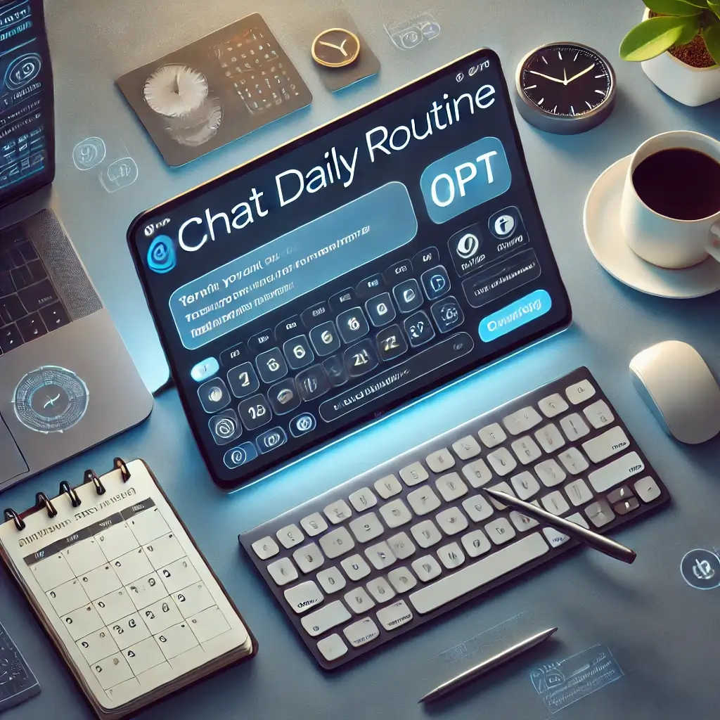 GPT로 하루 자동 세팅