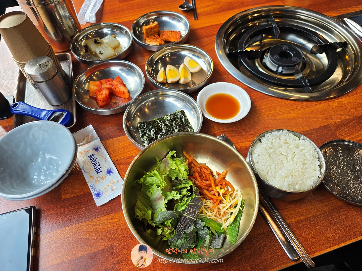 두루치기 정식 (된장찌개 + 야채비빔밥)