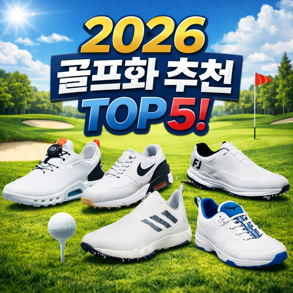 2026 골프화 추천 TOP 5!