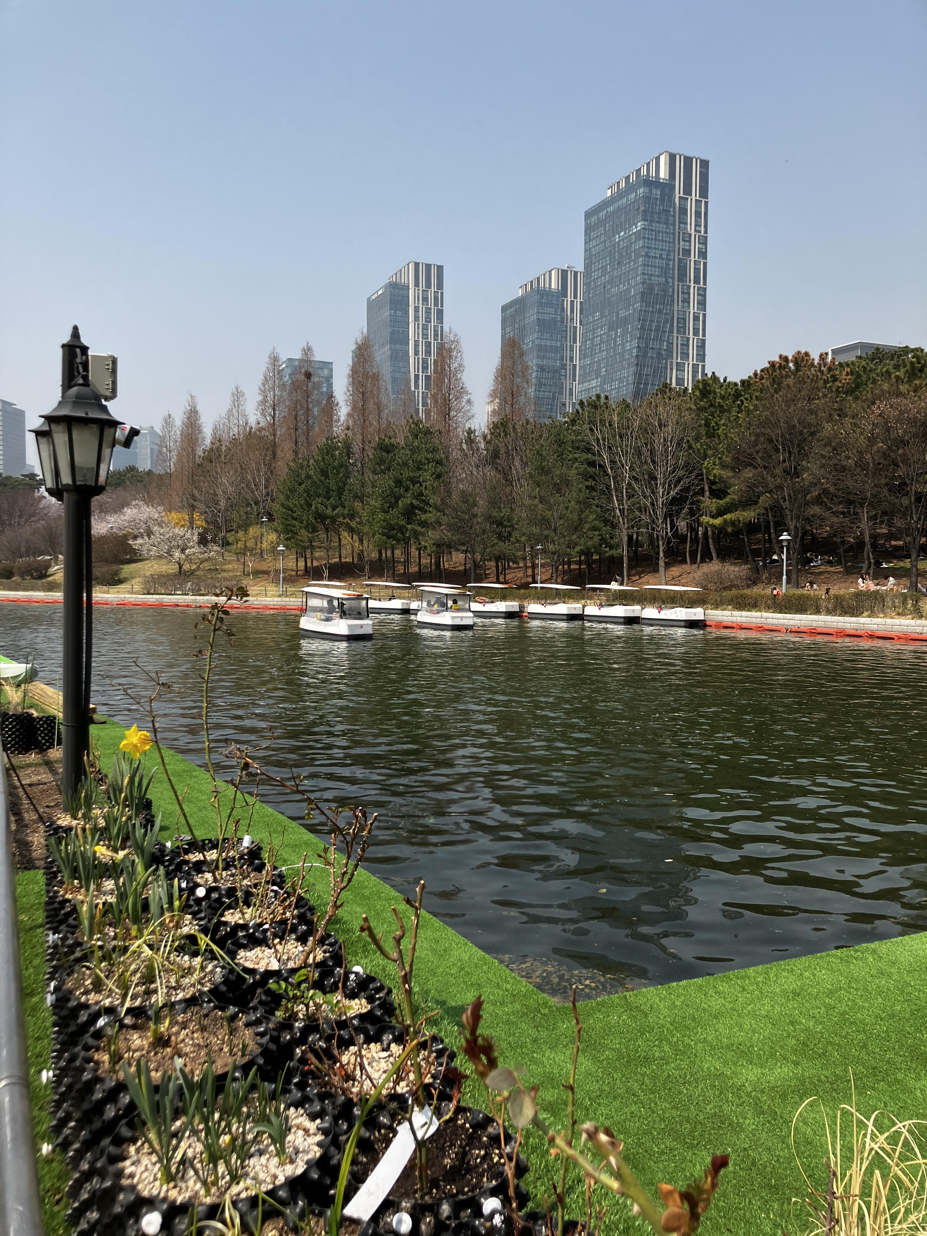 송도 센트럴파크 수상레저 보트