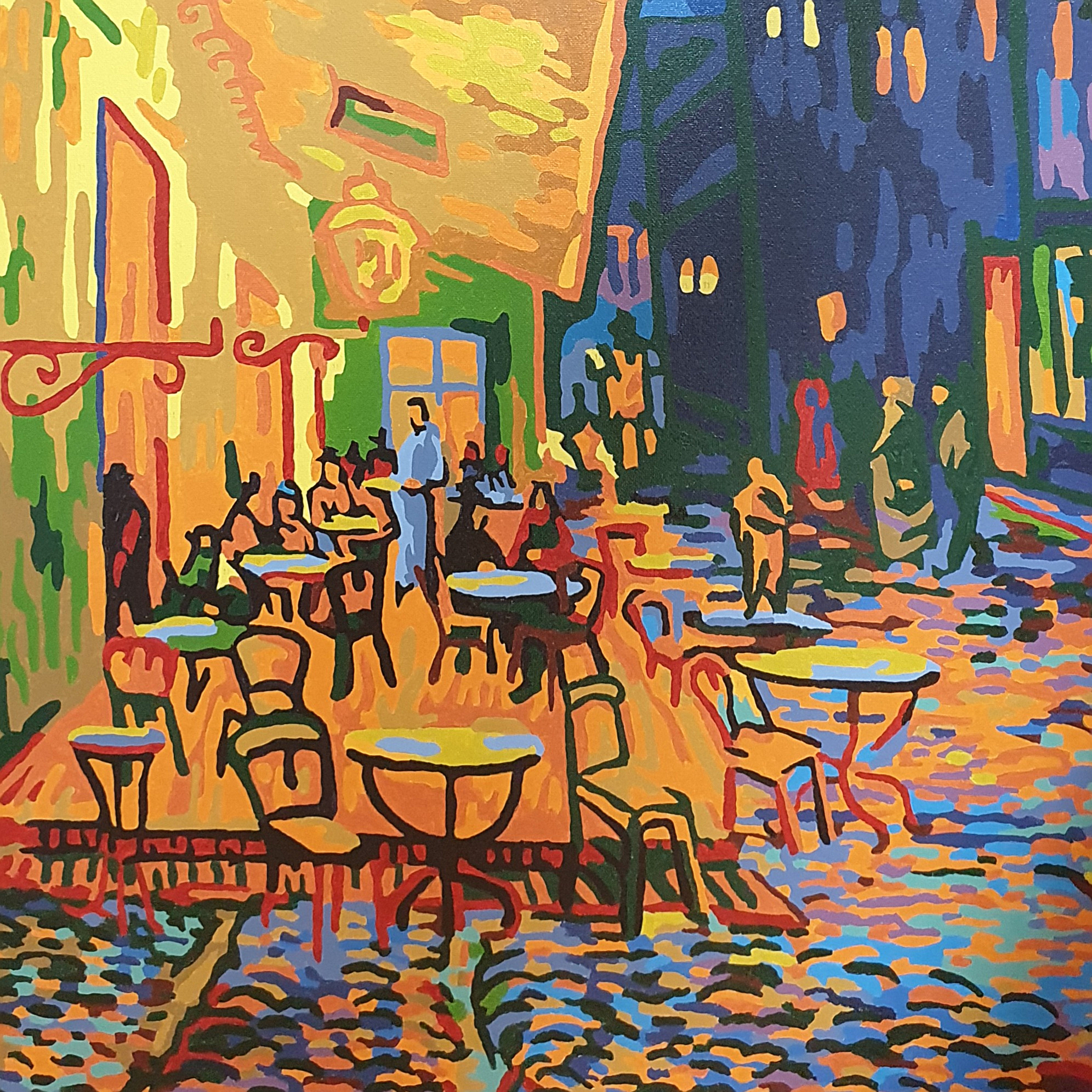 DIY 명화그리기 반고흐 카페테라스