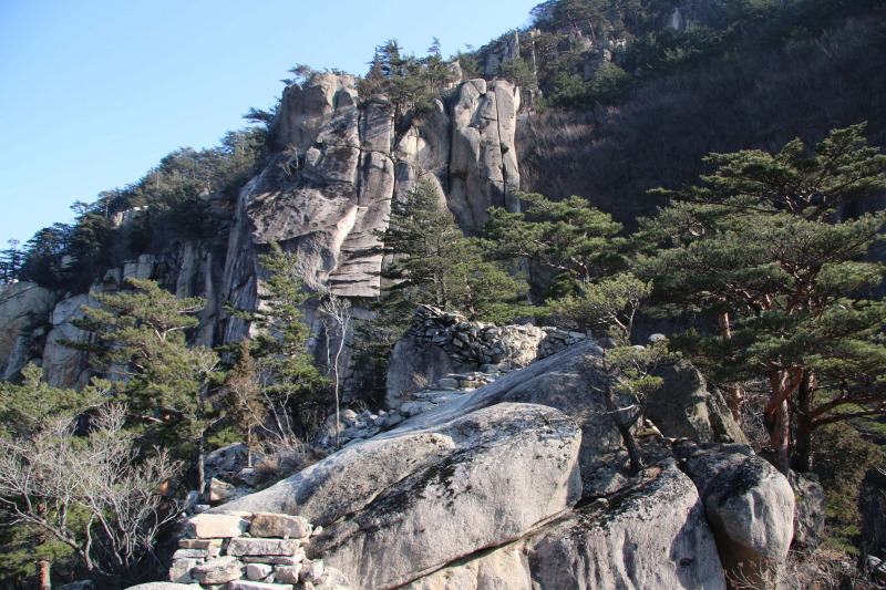 두타산 등산코스 등산지도