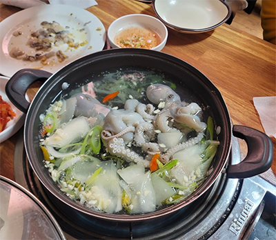 고두심이 좋아서 박속밀국낙지탕 원풍식당