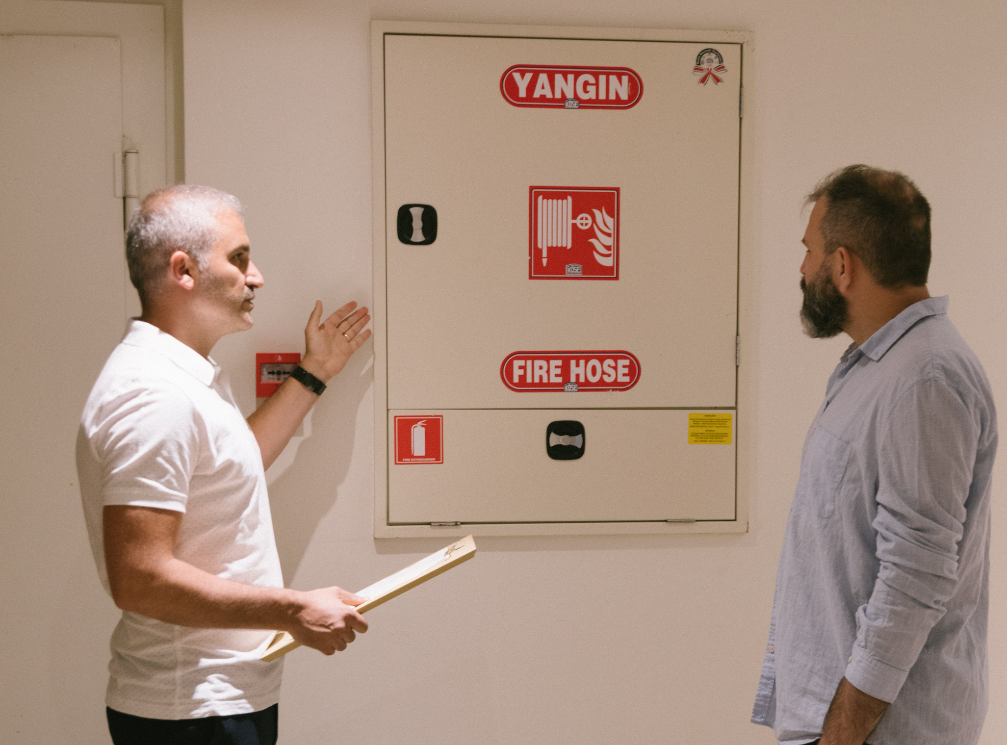 소방안전관리자 업무 사진