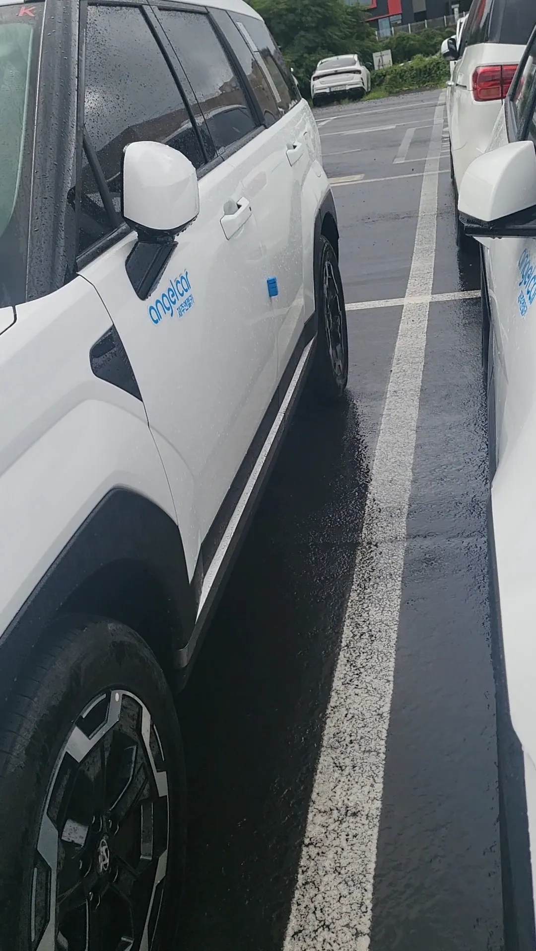 제주엔젤렌트카에서-대여한-차량의-측면모습