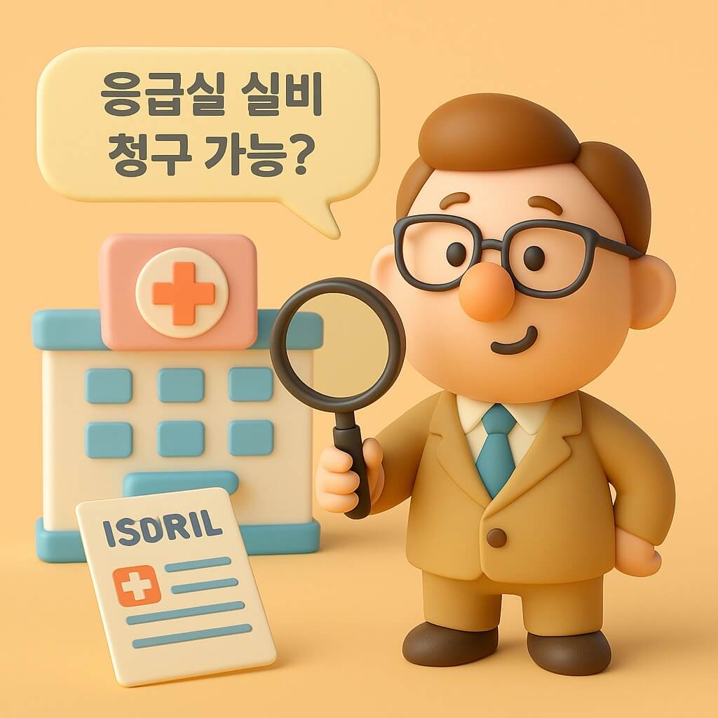 응급실 실비 청구 방법, 서류부터 세대별 보장 내용 총정리