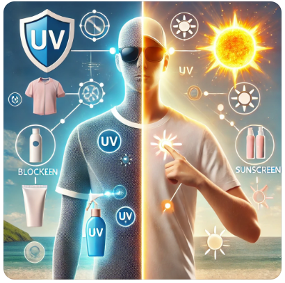 자외선 막는 옷, 선크림과는 다르다
