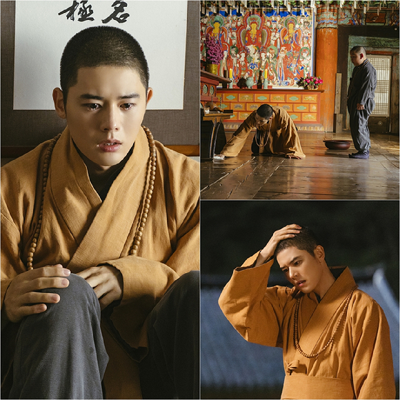 &#39;고려거란전쟁&#39; 김동준이 승려 왕순으로 변신했다. [사진=KBS]