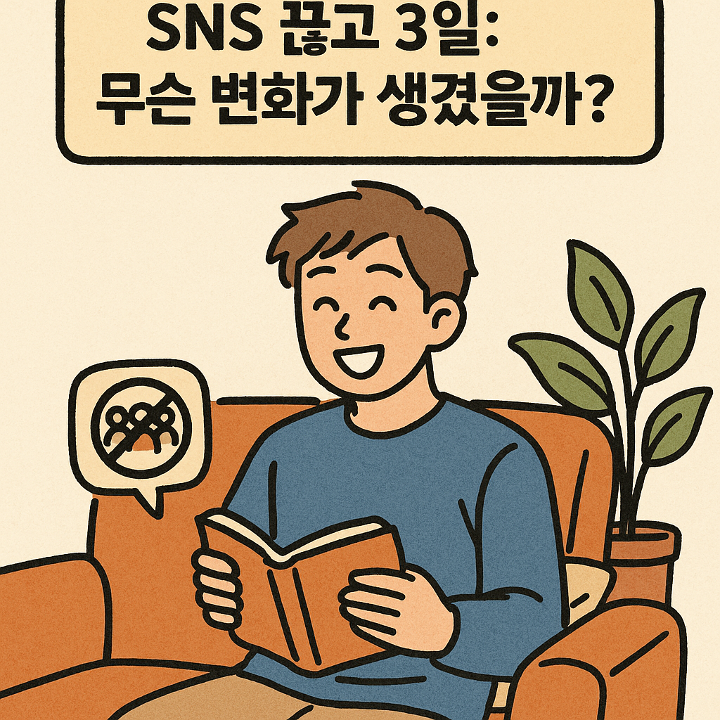 SNS 끊기