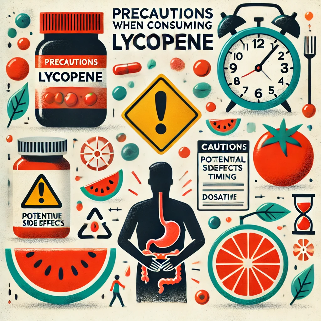 라이코펜 섭취 시 주의사항